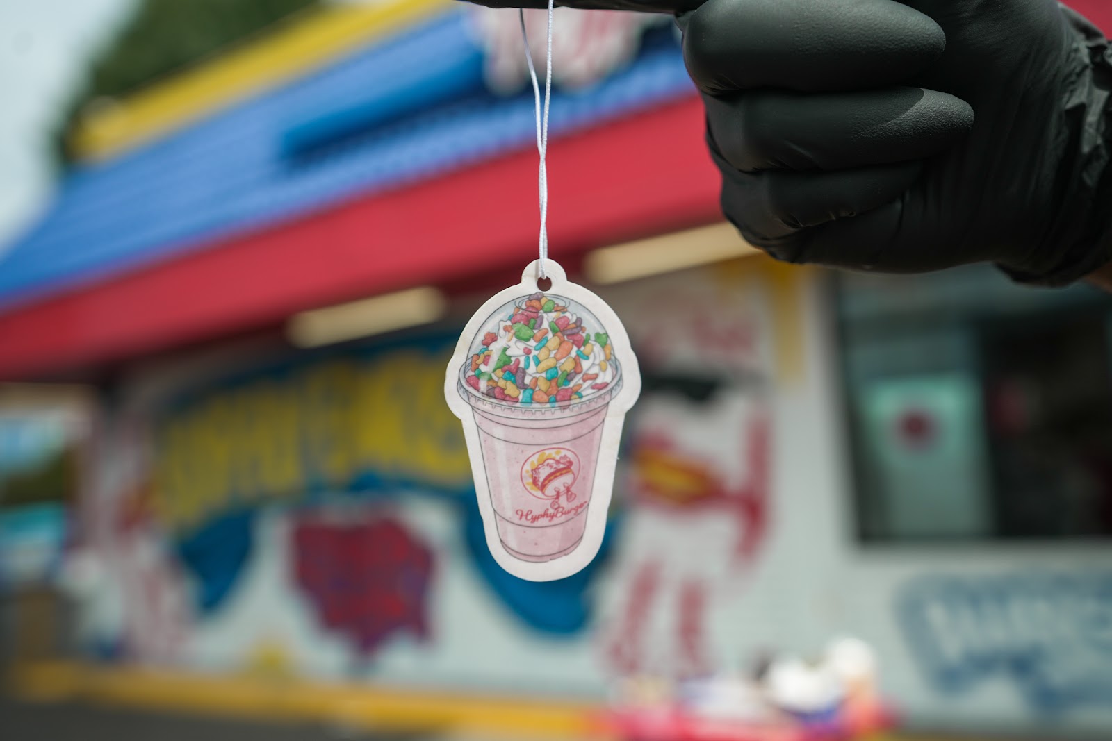 Air Freshener at Hyphy Burger, Oakland CA