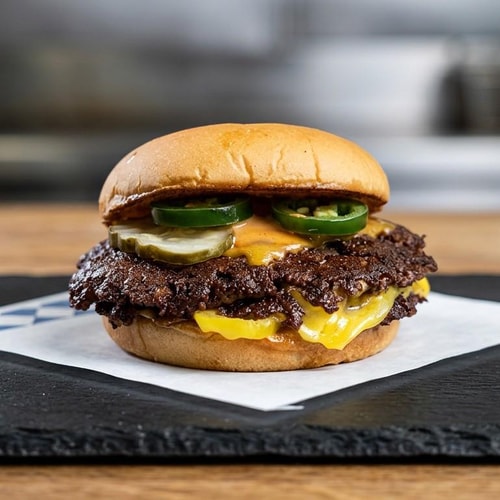 Burn Out Burger — Hyphy Burgers at Hyphy Burger Oakland
