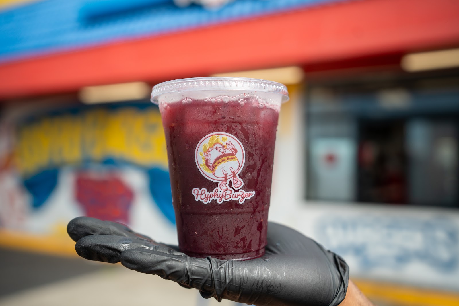 Blueberry Mint Lemonade — Hyphy Burger Oakland