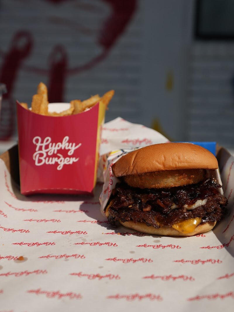 Hype Meal — Hyphy burger, fries and a drink