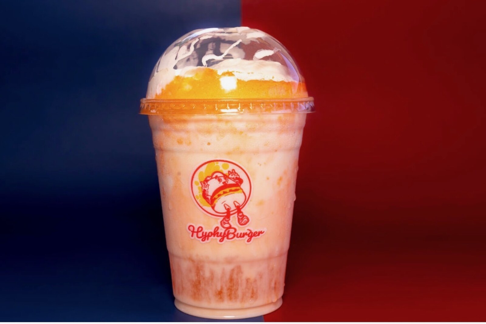 Orange Soda Float — Ice Cream Floats at Hyphy Burger Oakland