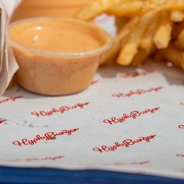 You Feel Me Sauce (2oz cup) at Hyphy Burger, Oakland CA